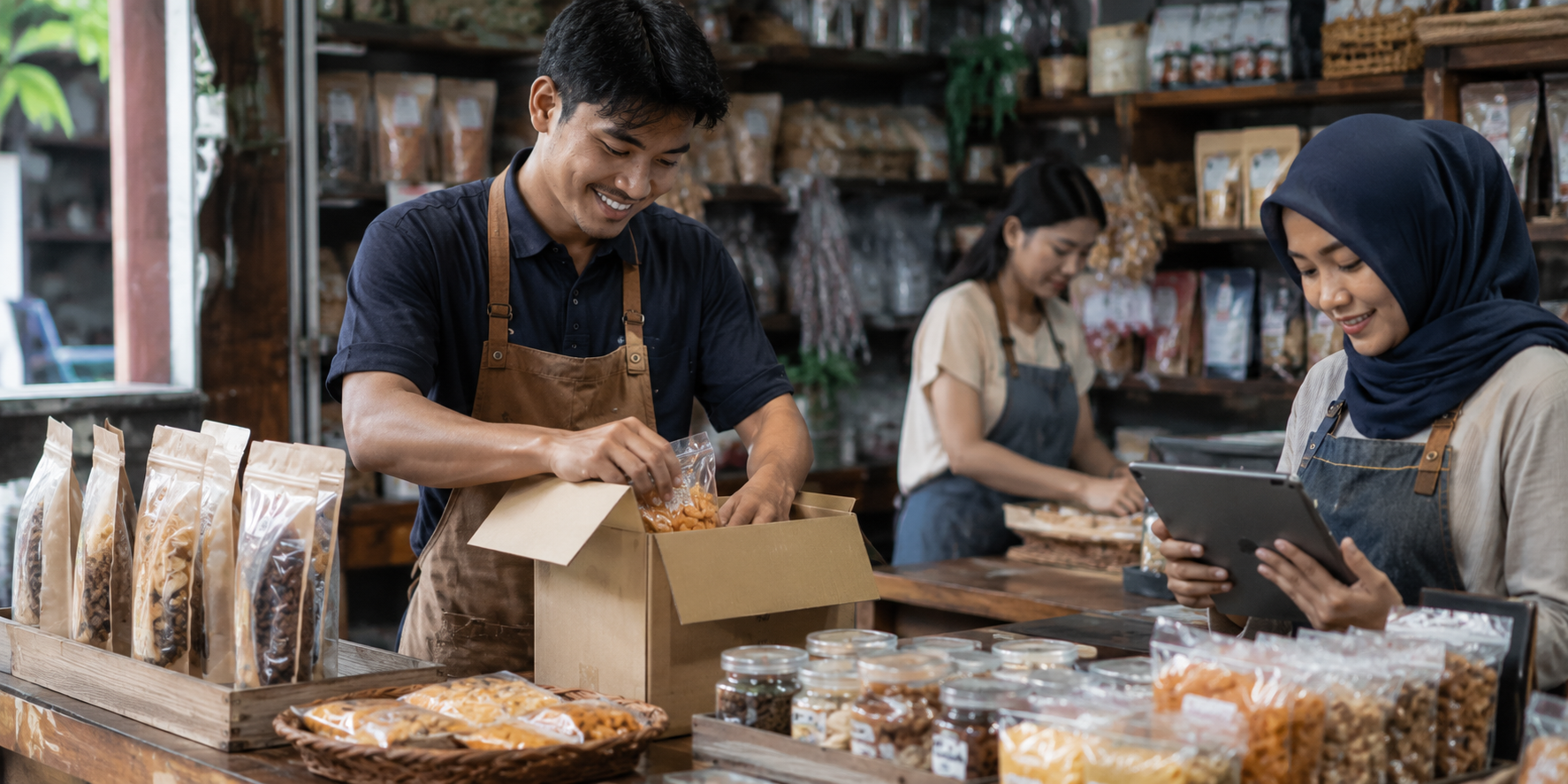 Ekonomi Pasar Indonesia UMKM