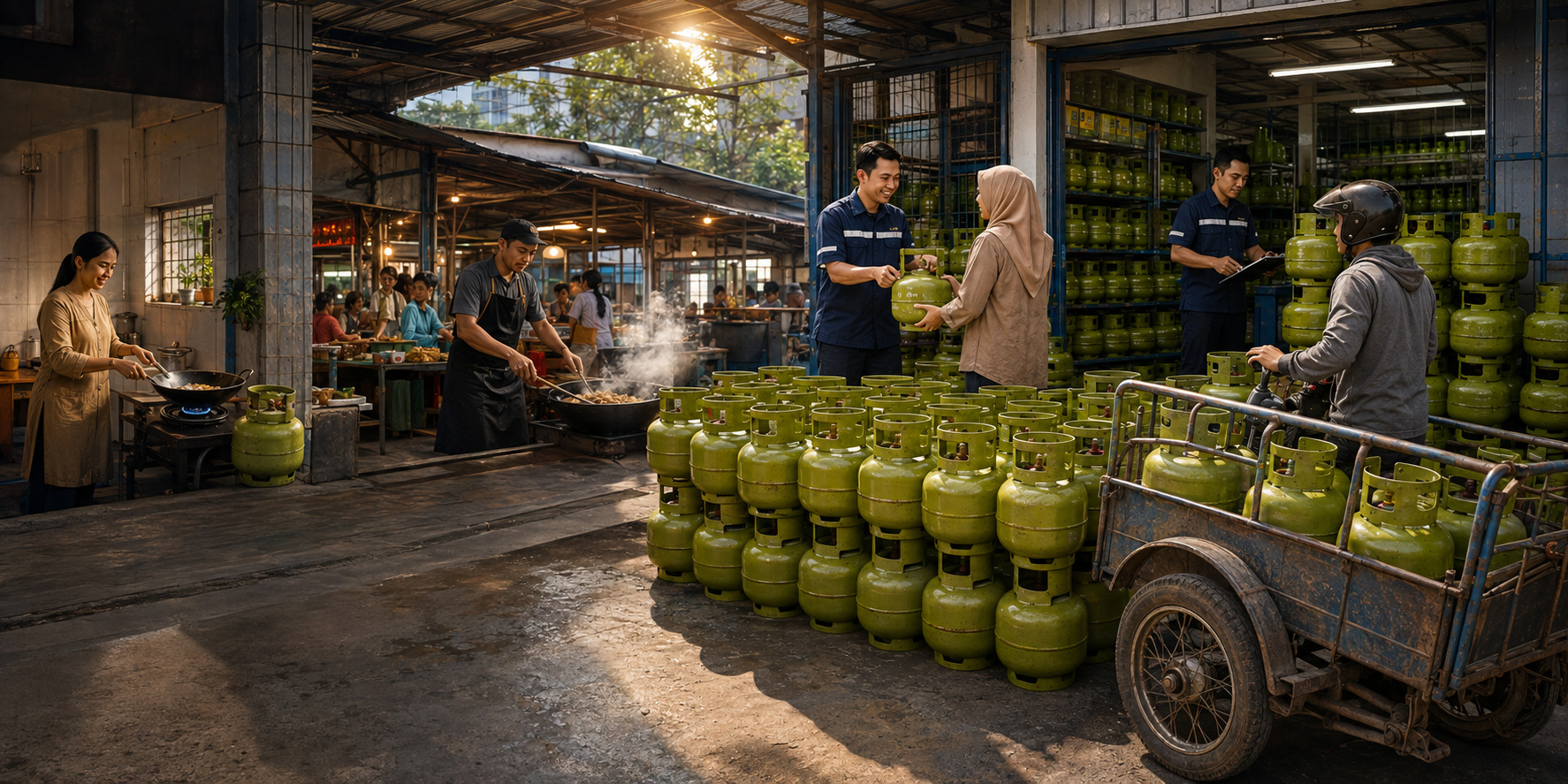 Bisnis Jual Beli Gas LPG untuk Rumah Tangga dan Usaha